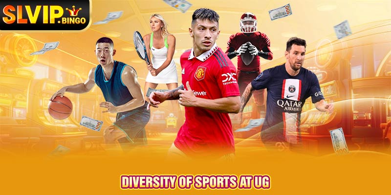 Diversity of sports at UG 